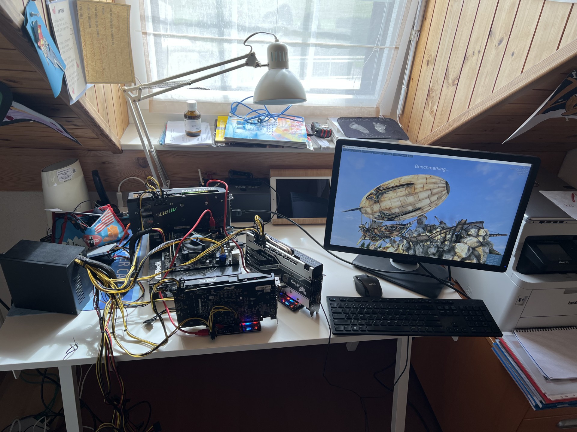 Première infrastructure de minage