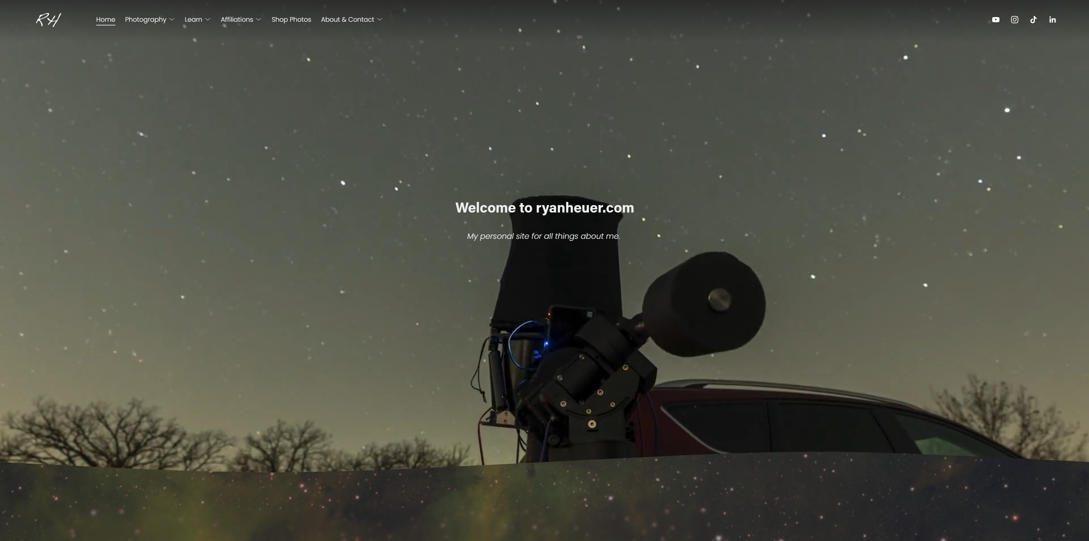 Le site ryanheuer.com
